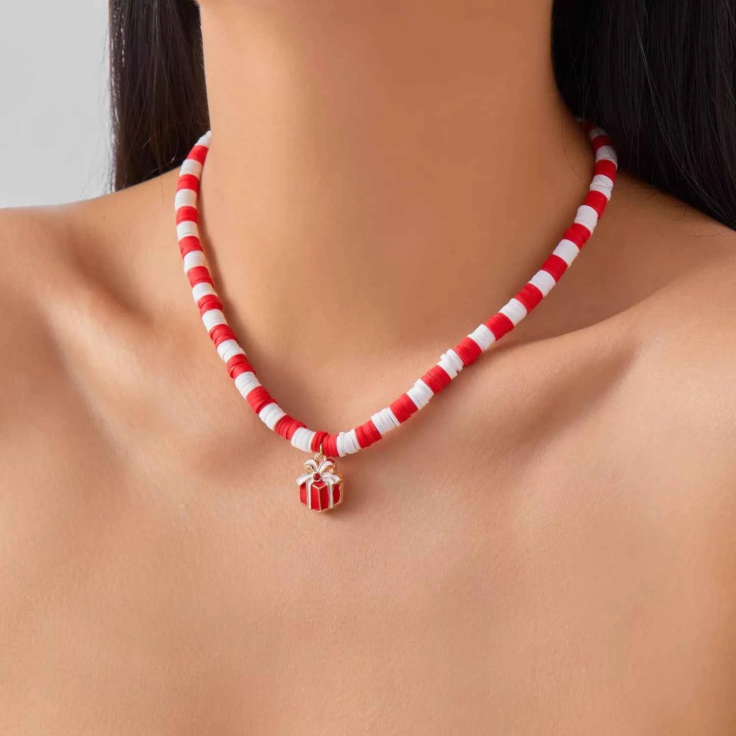 Christmas Pendant Necklace Style E onesize Trendsi