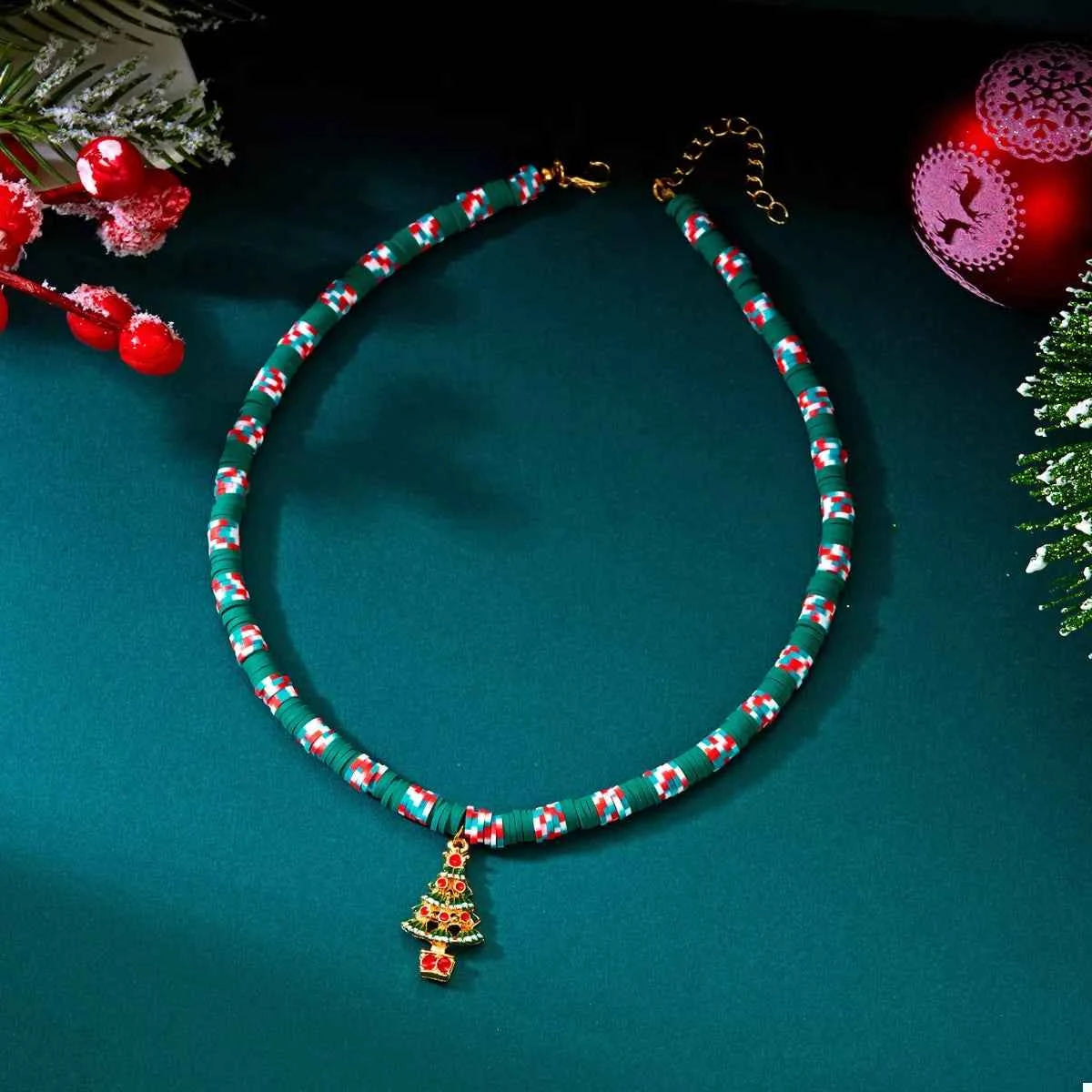 Christmas Pendant Necklace Trendsi