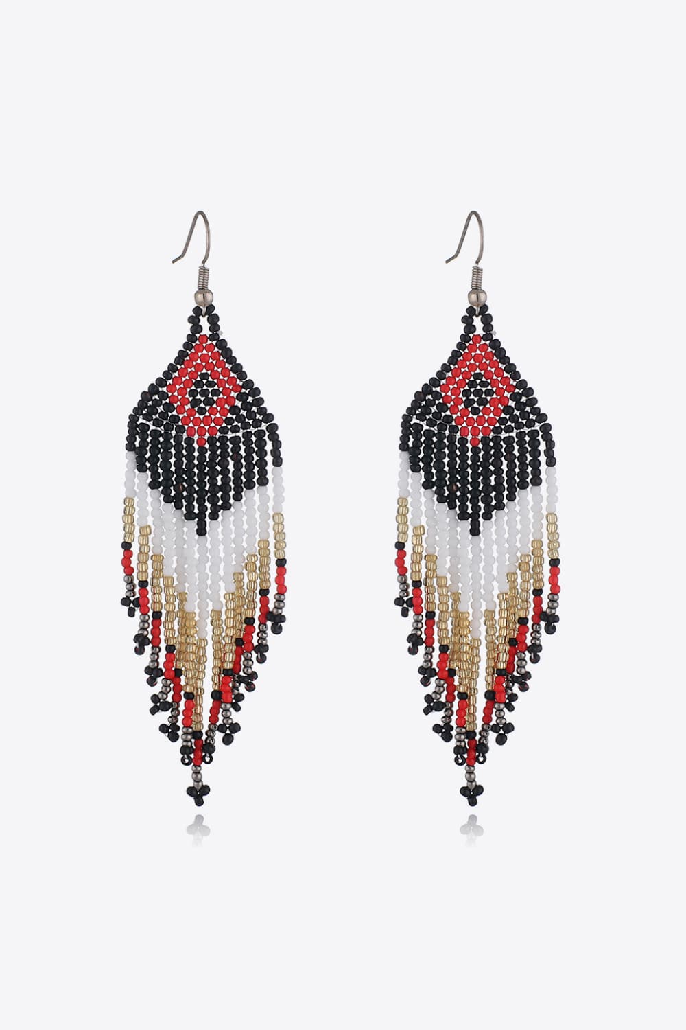 Beaded Dangle Earrings Style A One Size Trendsi