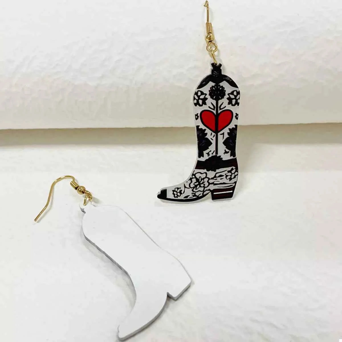 Cowboy Boot Dangle Earrings Trendsi