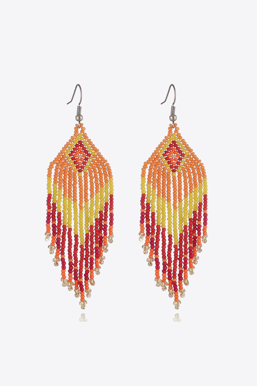 Beaded Dangle Earrings Style F One Size Trendsi