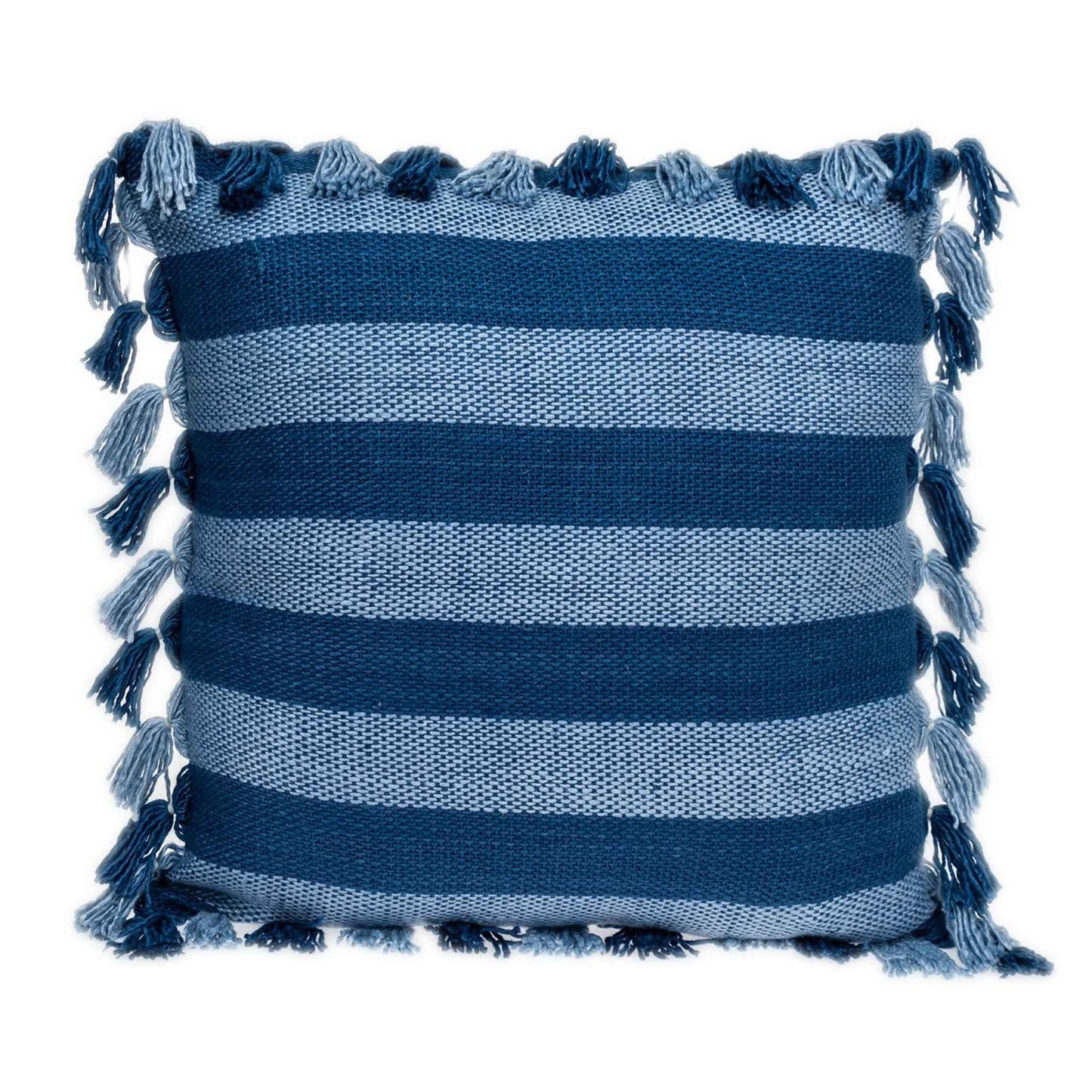 Rustic Bohemian Blue Throw Pillow Homeroots