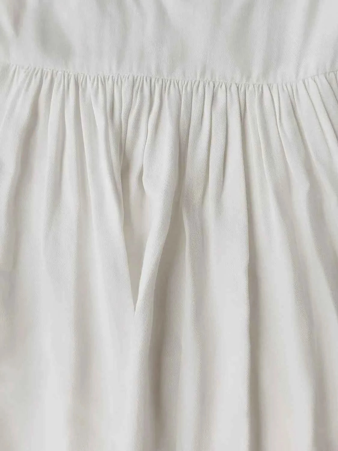 V-Neck Lace Flounce Sleeve Top Trendsi