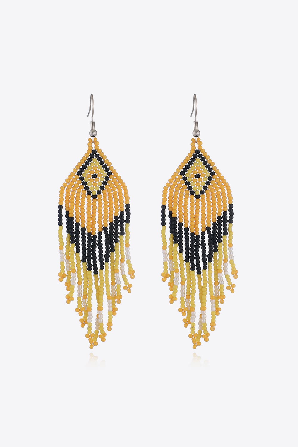 Beaded Dangle Earrings Style E One Size Trendsi