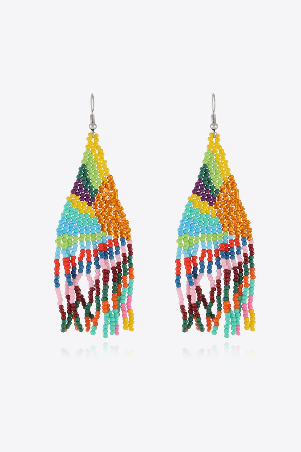 Beaded Dangle Earrings Style A One Size Trendsi