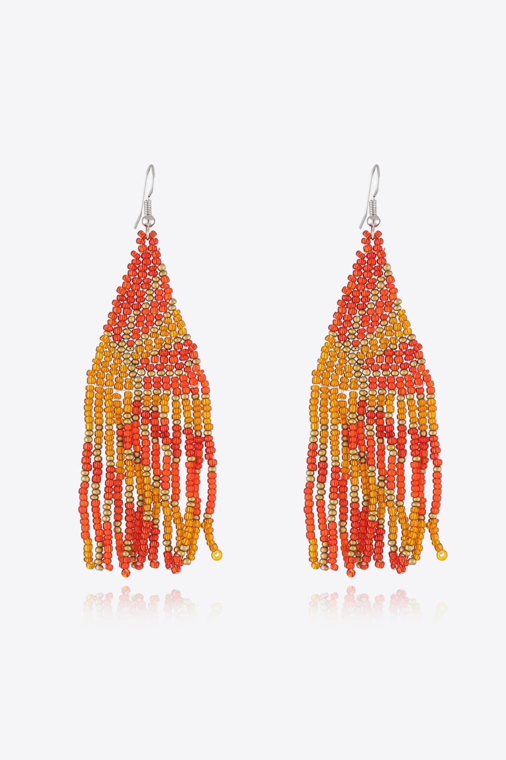 Beaded Dangle Earrings Style E One Size Trendsi