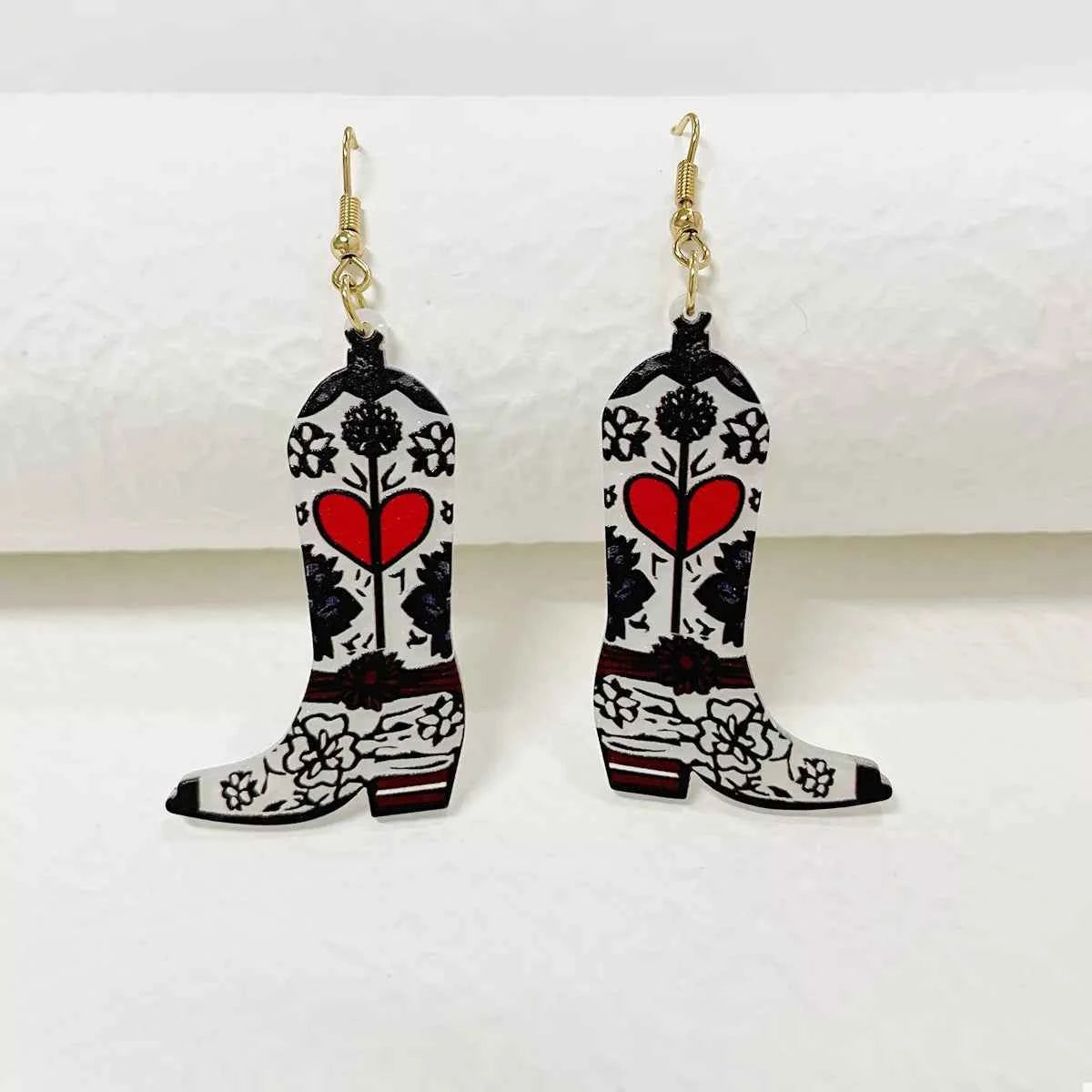 Cowboy Boot Dangle Earrings Trendsi