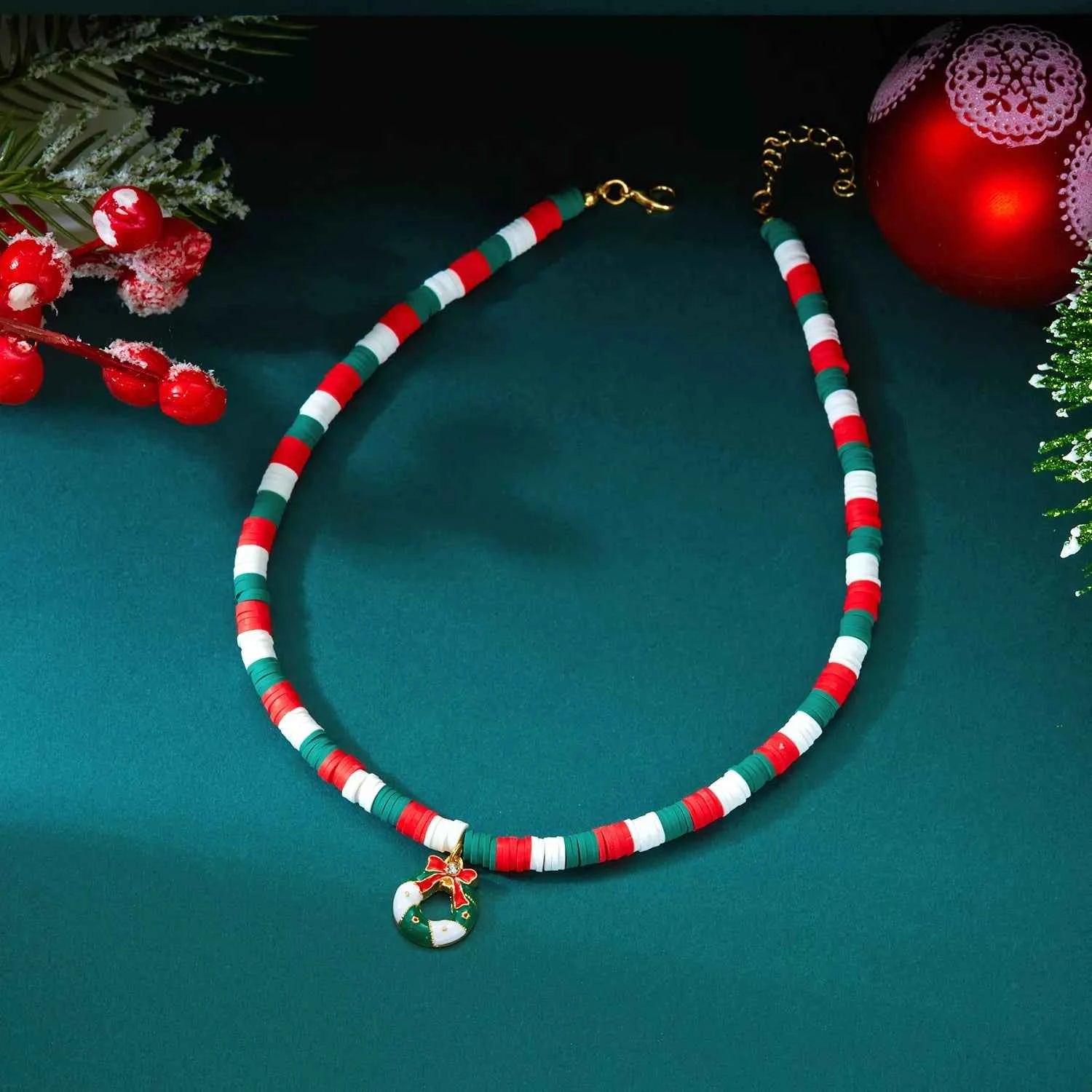 Christmas Pendant Necklace Trendsi