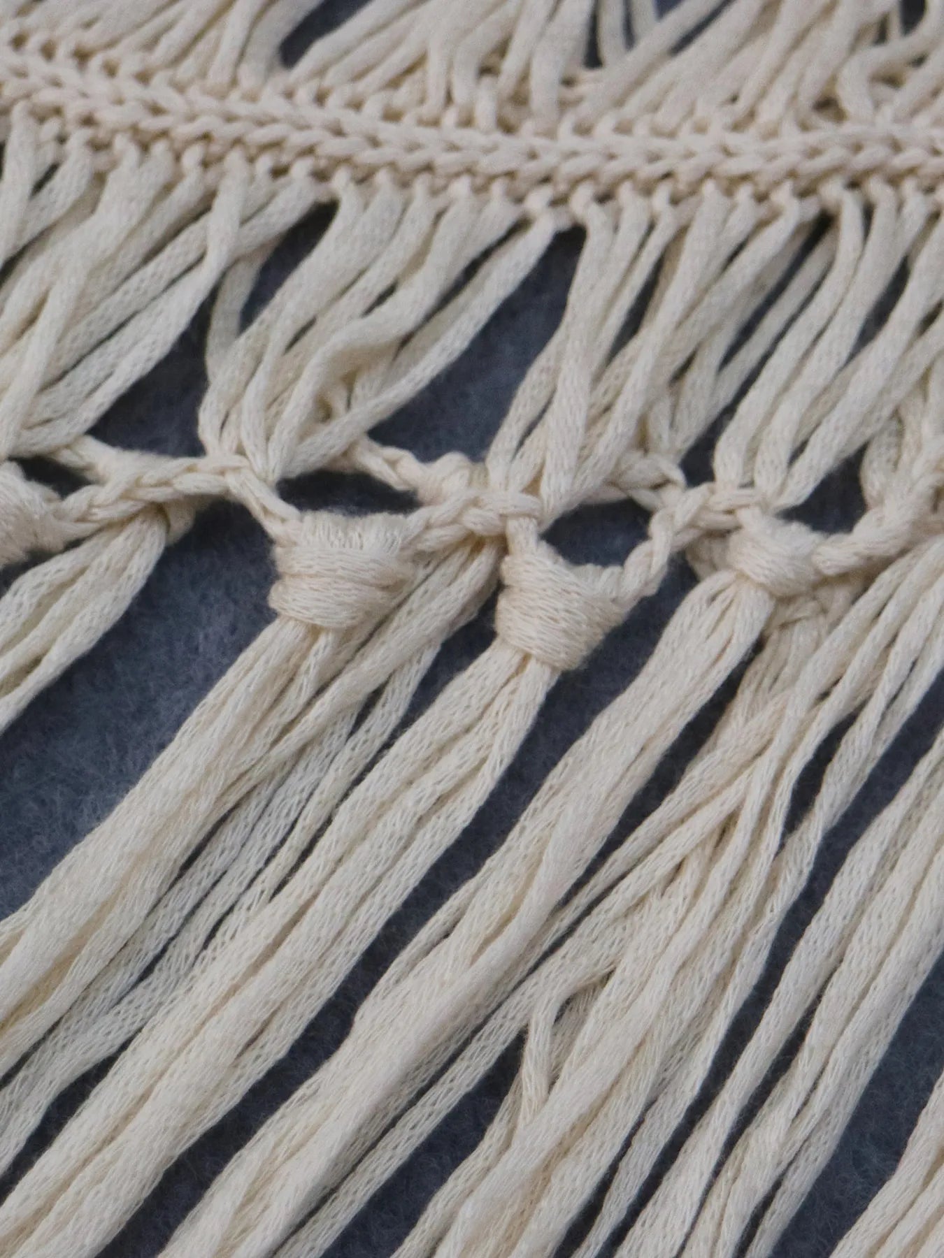 Crochet Fringe Beach Cover Up Trendsi