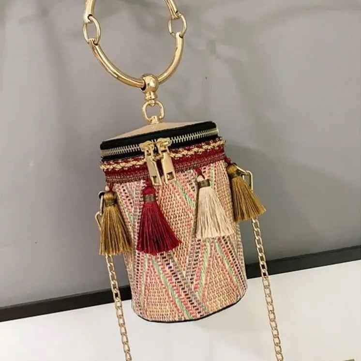 Bohemian bag Burgundy Accessorizmee74747