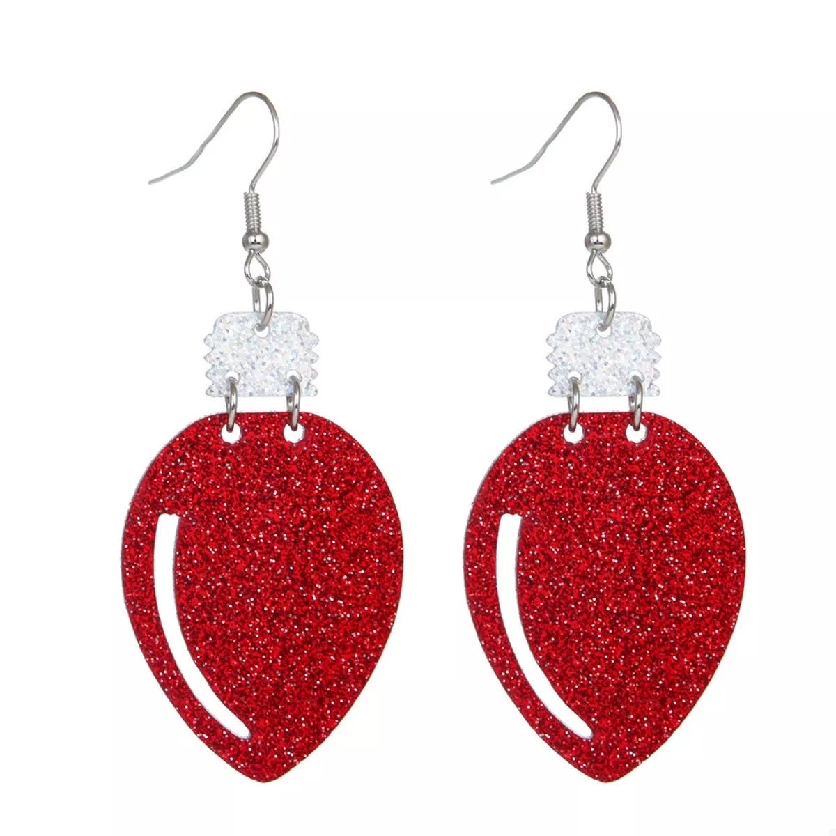 Christmas Glitter Drop Earrings Trendsi
