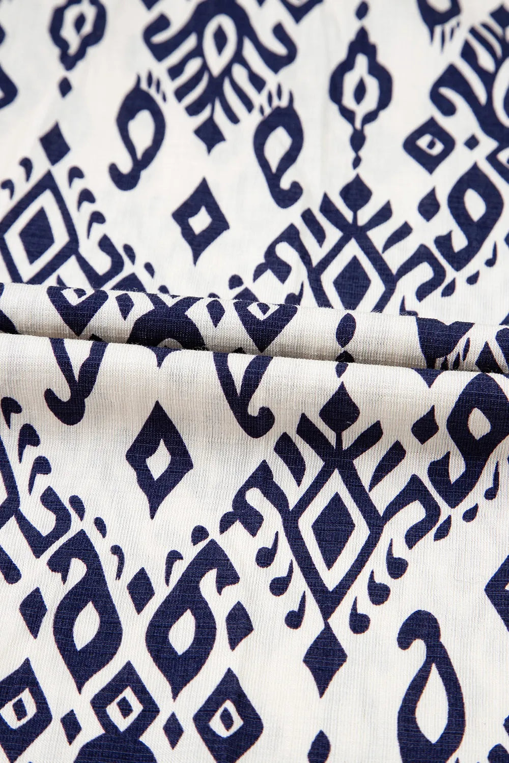 Bohemian Print Wide Leg Jumpsuit Trendsi